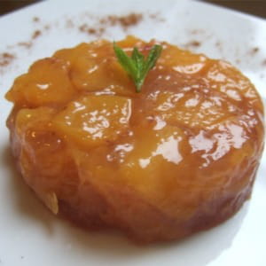 gelée de compote de pêches mentholée 