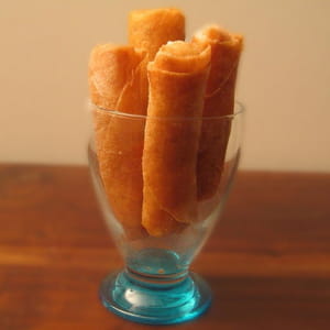 cigares au riz et à la cannelle