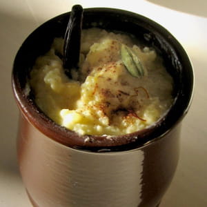 riz au lait d'amandes et aux épices douces