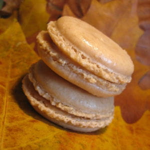 macarons à la châtaigne et à la pomme
