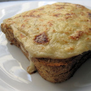 croque-monsieur aux champignons