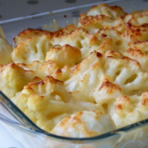 chou-fleur en gratin