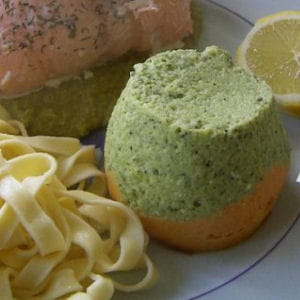 mousse de petits légumes