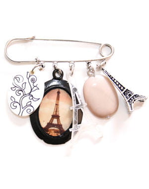la broche 'parisienne chic' de marc labat
