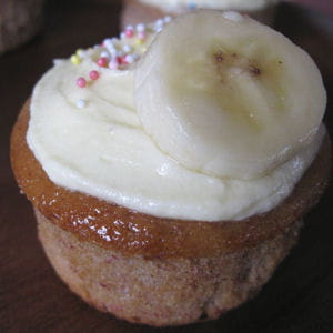 cupcakes banane-châtaigne 