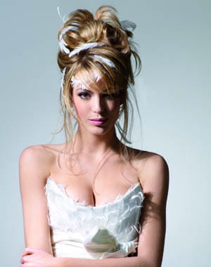 coupe cheveux long raie sur le coté