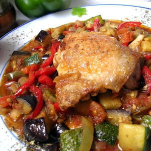 poulet en ratatouille