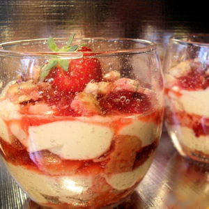 tiramisu aux fraises et au philadelphia