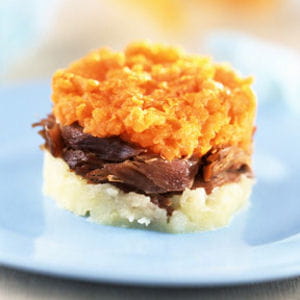 parmentier de canard aux navets