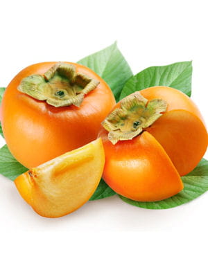 le kaki est un fruit riche en fibres. 