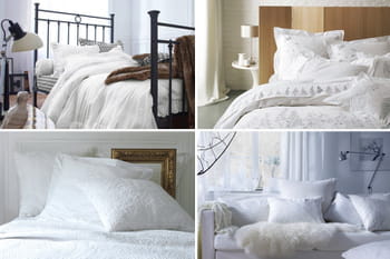 Du linge blanc &eacute;clatant pour ma chambre
