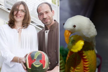 Sculpteur primeur : par amour des fruits et l&eacute;gumes