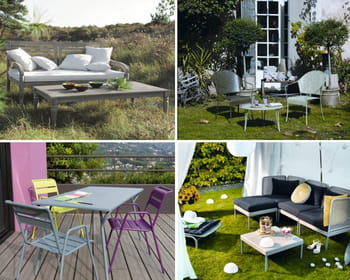 Du mobilier d&eacute;co pour un jardin printanier