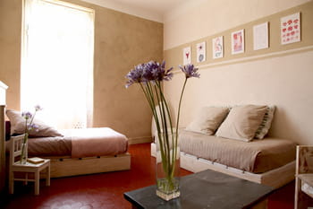 R&ecirc;ve de nature dans un appartement d'artiste