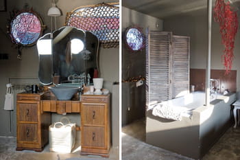 Des salles de bains de d&eacute;corateurs