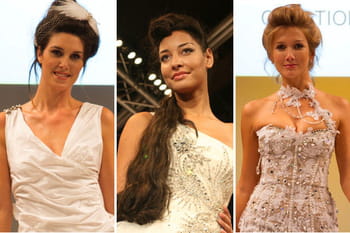 Les plus jolies coiffures de mari&eacute;es du salon du mariage et du pacs 2012