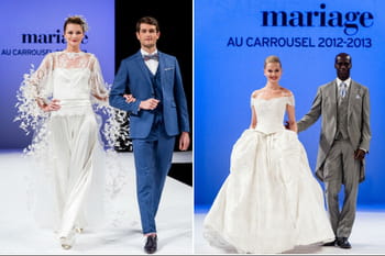 Le d&eacute;fil&eacute; du Salon du Mariage au Carrousel 2012