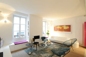 Un appartement &agrave; la d&eacute;co douce et intemporelle
