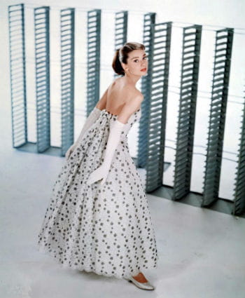 audrey hepburn dans le film 'funny face' réalisé par stanley donen. usa - 1957.