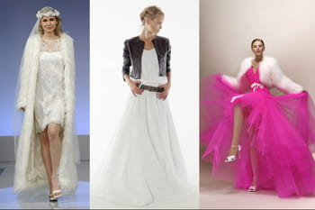 28 robes de mari&eacute;e hivernales