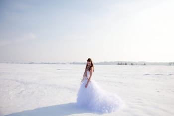 Un mariage dans la neige