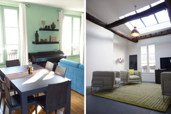 M&eacute;tamorphose d'un appartement sous les toits