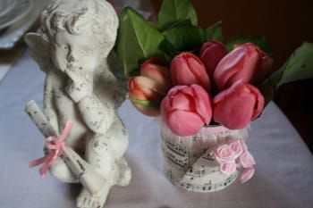 DIY : une bo&icirc;te de conserve transform&eacute;e en vase