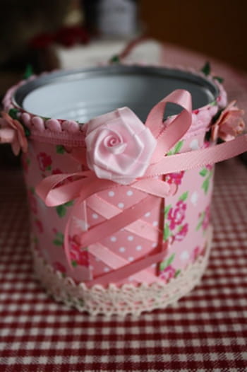 Fabriquer un vide-poche romantique