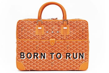Des bagages Goyard customis&eacute;s par des personnalit&eacute;s