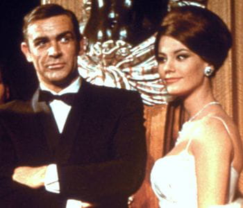 claudine auger, sean connery