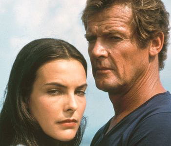 carole bouquet, roger moore