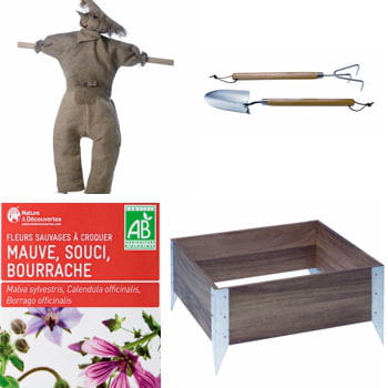 un jardin à croquer, la nouvelle collection de nature et découvertes.