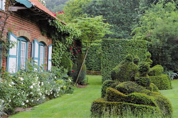 Les jardins d'inspiration flamande de la ferme du Mont des R&eacute;collets