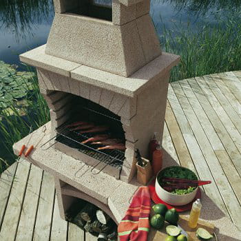 barbecue en pierre reconstituee agadir