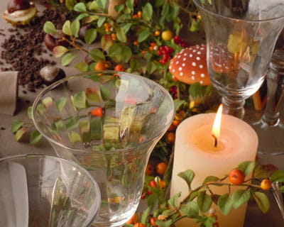 rien de tel qu'une bougie pour réchauffer l'ambiance !