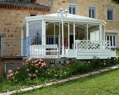 une véranda à l'ancienne