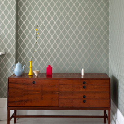 papier peint crivelli trellis de farrow & ball