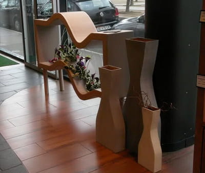 meuble en carton de créa'zoé 