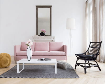 fauteuil suka et vases fusain de fly