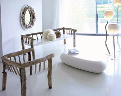 salon de bleu nature