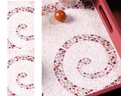 coller les mosaïques