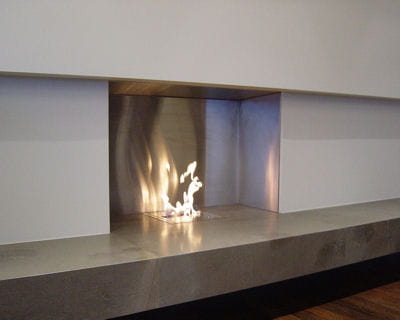 la cheminée 'firebox 900' d'ecosmart