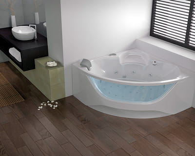 baignoire balnéo 'tendance visio' de kinedo
