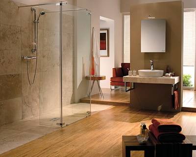 paroi de douche 'walk-in indigo'