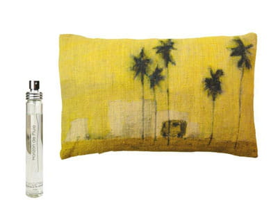 mini coussins et parfums d'ambiance de geneviève lévy edition