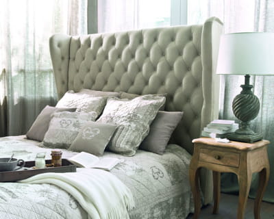 tête de lit cosy de maisons du monde 