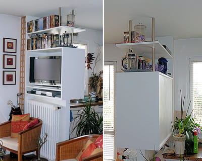 après : des rangements sur mesure
