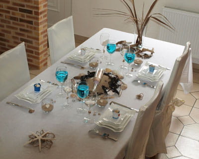 la mise en table de valérie