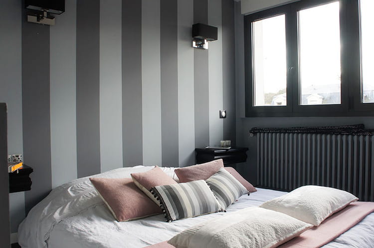 Chambre adult deco rose pale ~ tazmik.com for . Deco salon rose pale blanc gris