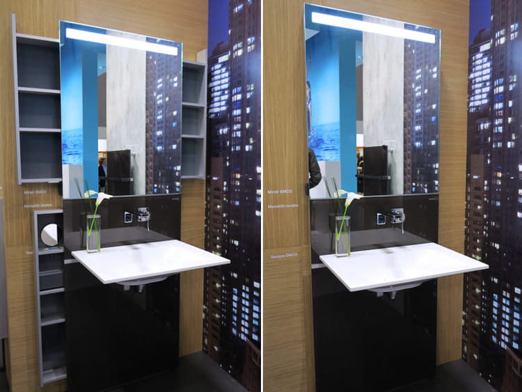 Un meuble vasque gain de place Un meuble vasque gain de place